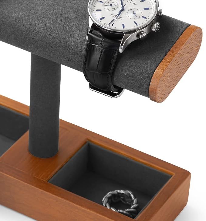 Oirlv Solid Wood Watch Display Stand T-bar Watch Stand - Image 9