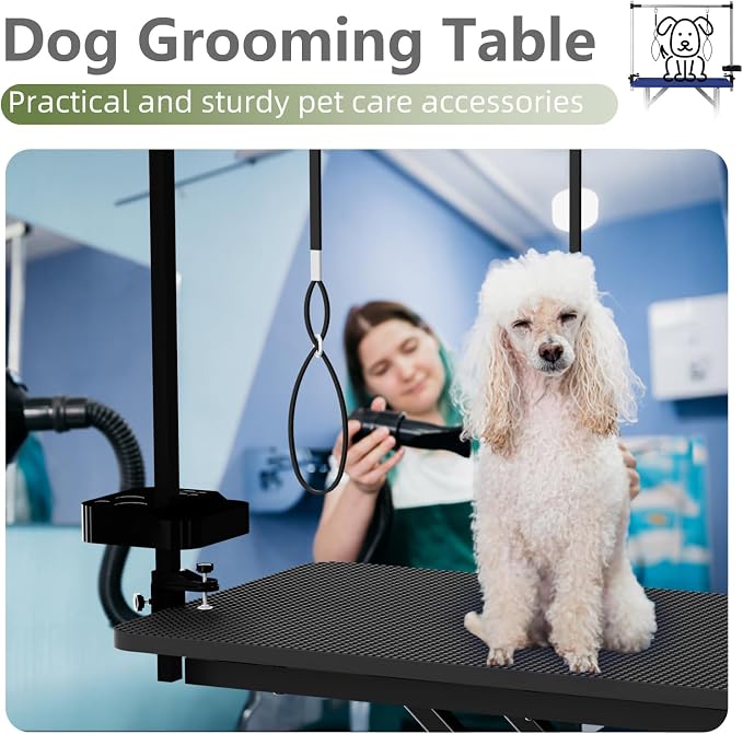 VFK 47" Adjustable Dog Grooming Table - Image 7