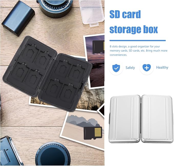 COHEALI Delicate Memory Card Case Box Portable Storage Holder - Image 8