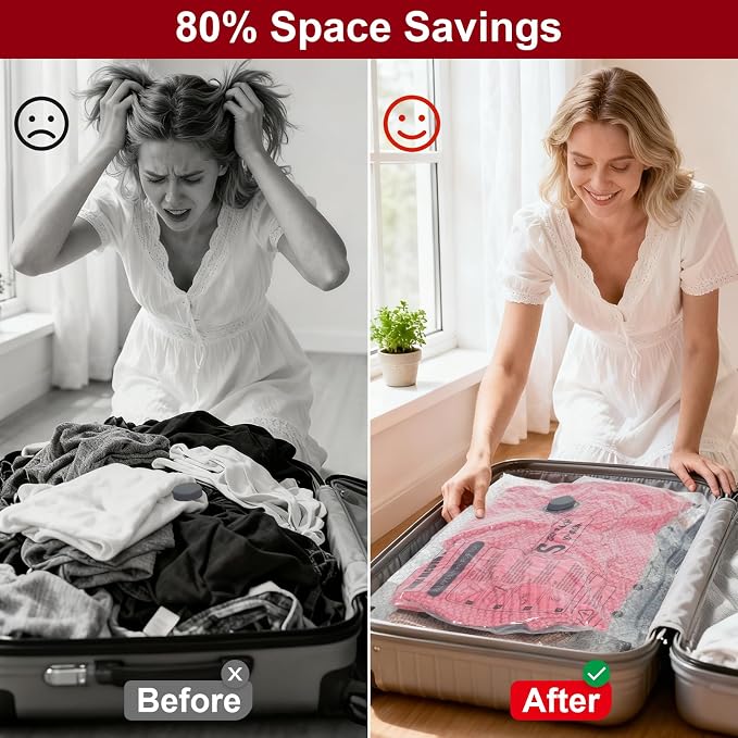Rechargeable Wireless Pump Travel Storage Bags Set - Image 5
