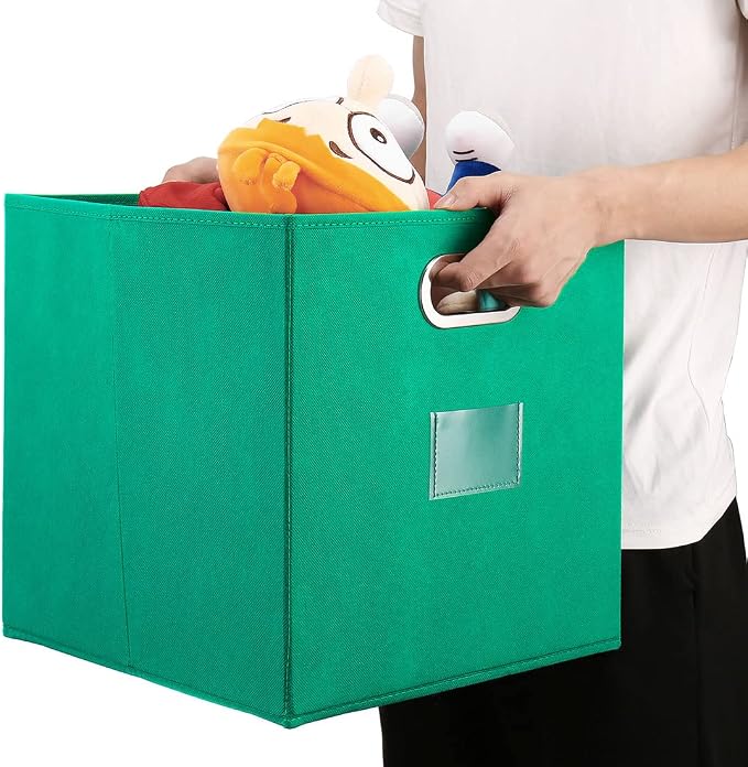 Robuy Cube Storage Bins, 13 inch Storage Bin - Image 7