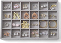 Large Jewelry Organizer for Drawer Insert Velvet Stackable Jewelry Trays for by Unknown