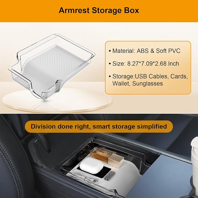 Center Console Organizer Tray 5PCS - Image 4