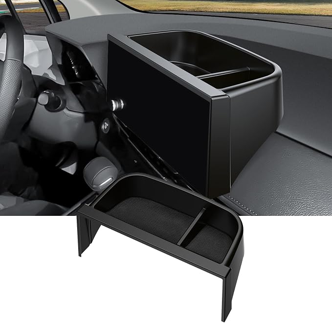 Ecarzo Dash Tray Phone Holder for 2025 2026 Toyota Sienna 8.0 inches Screen by EcarzoDirect