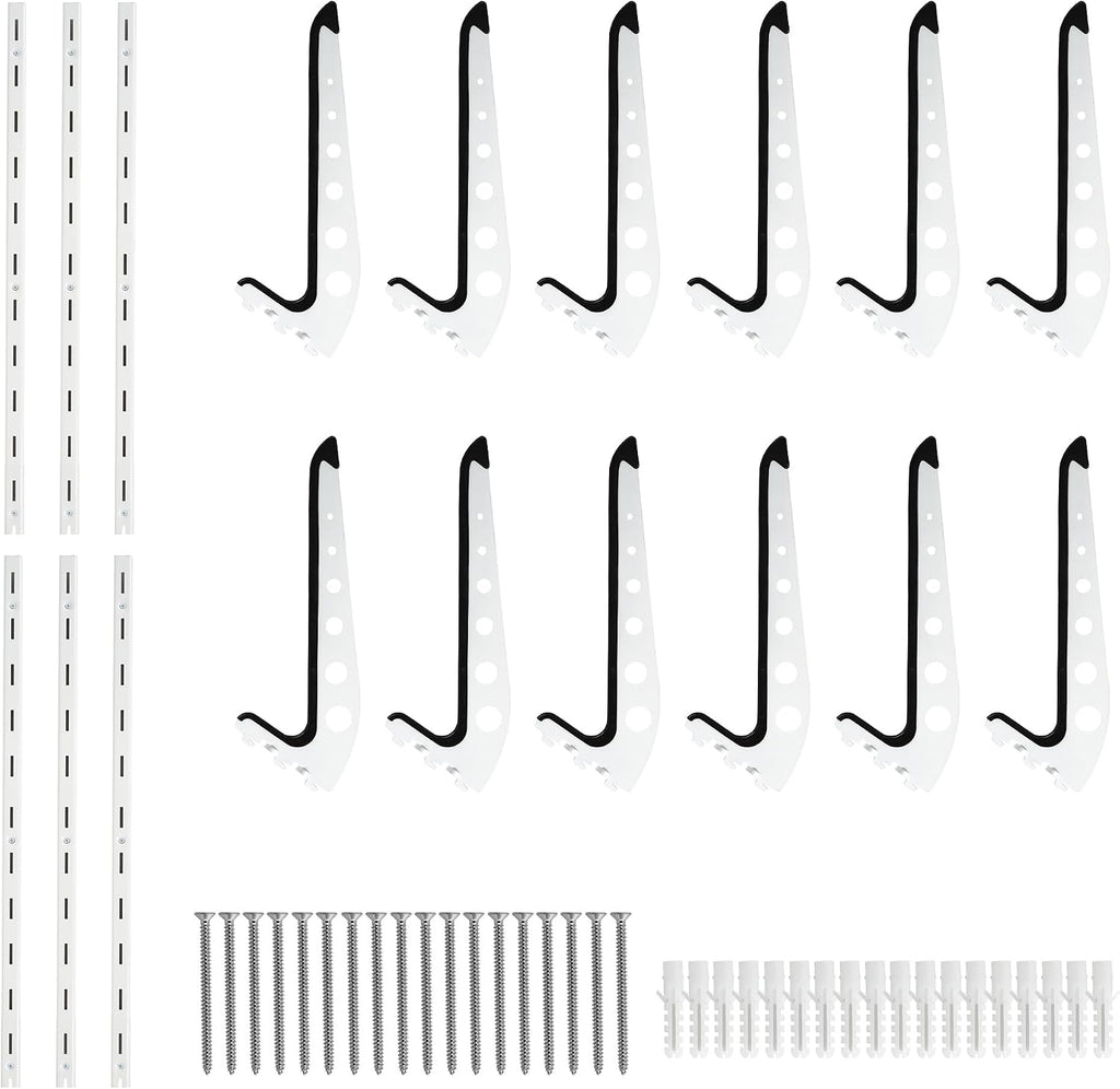 Multi Board Surf Rack Wall Mount for Surfboard, Wakeboard, Snowboard