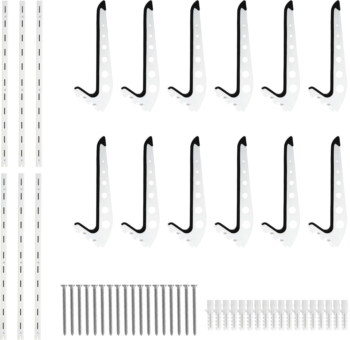 Multi Board Surf Rack Wall Mount for Surfboard, Wakeboard, Snowboard