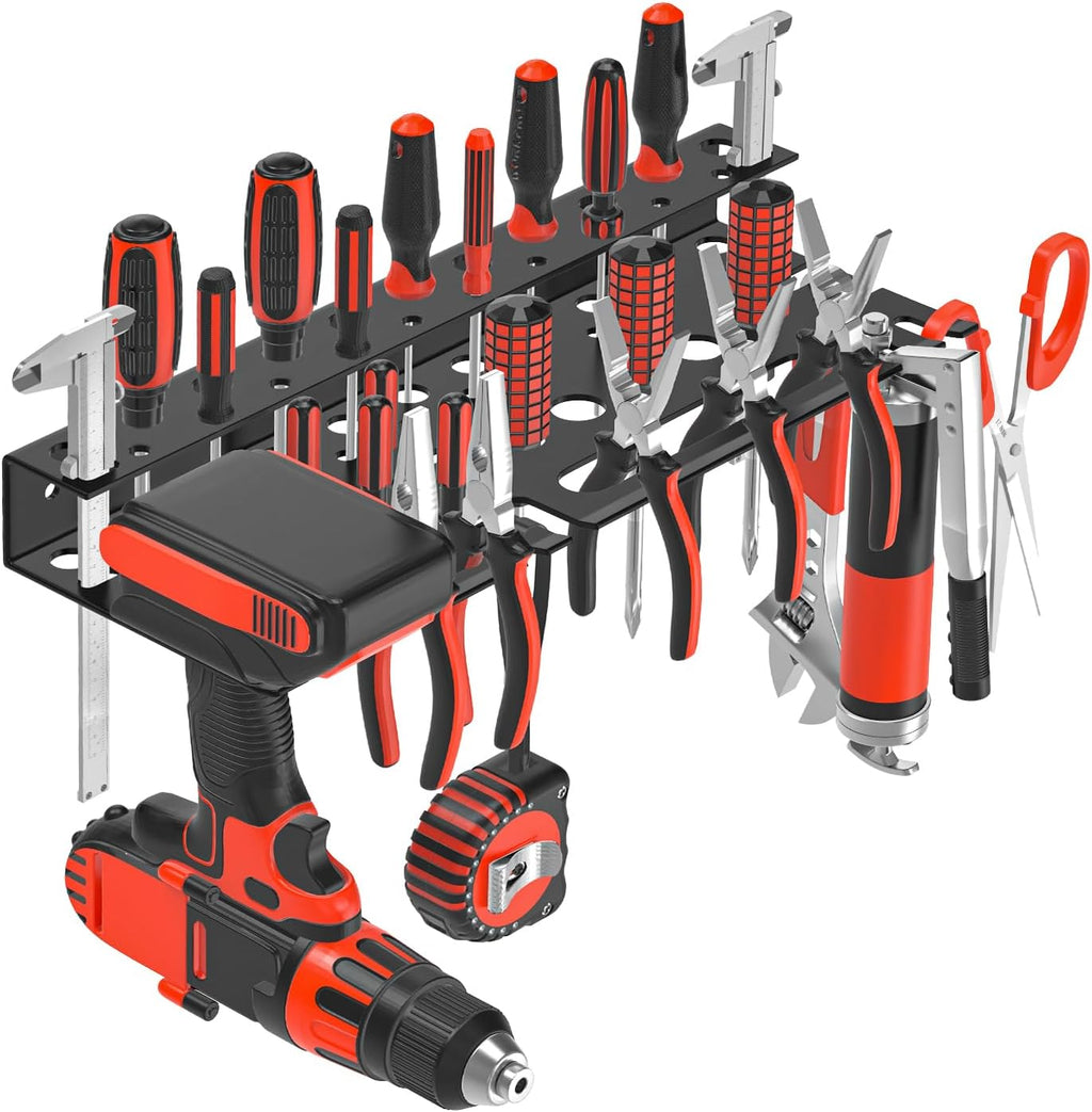 Metal Screwdriver Organizer, Wall Mount Plier Organizer Hammer Holder