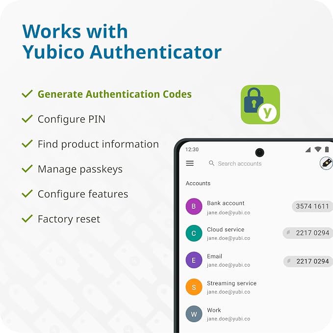 Yubico - YubiKey 5C - Multi-Factor authentication Security Key and passkey - Image 8