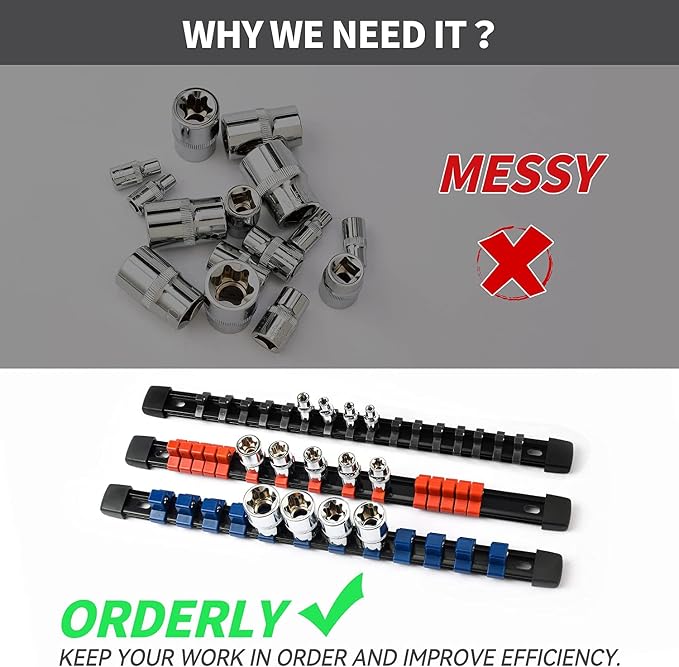 Socket Organizer Drive ABS Tools - Image 5