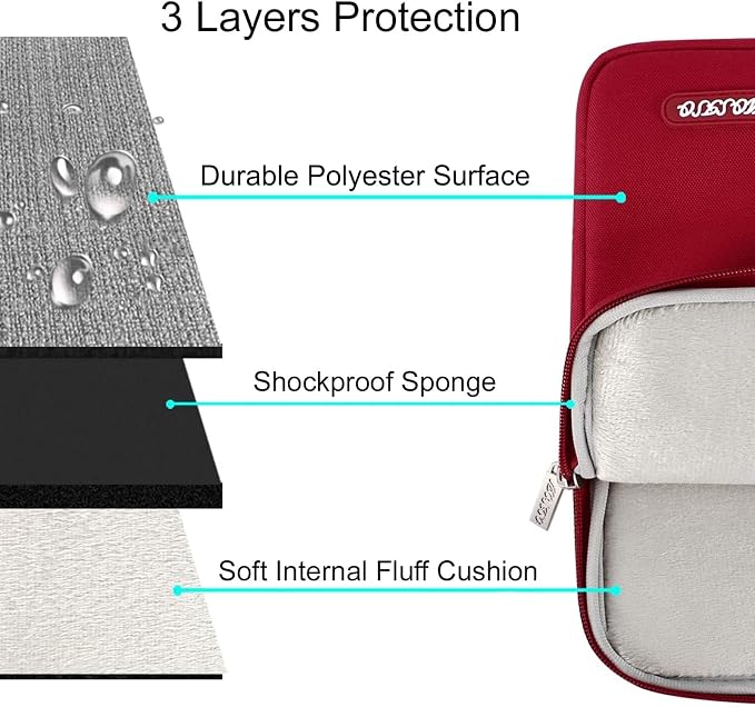 MOSISO Laptop Case 13 inch, 13 inch Laptop Sleeve Compatible - Image 3