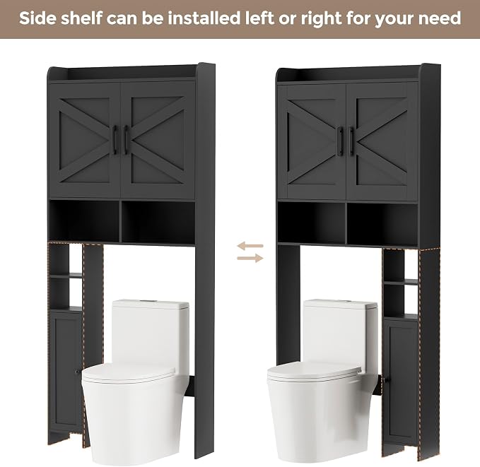Homhedy Over The Toilet Storage Cabinet - Image 8