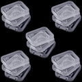 NUOMI 15Pcs SD/SDHC Memory Card Case Holder, Standard SD Plastic Storage Boxes by NUOMI