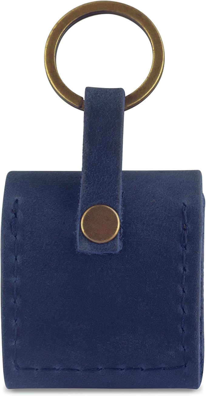 Leather SD Card Holder Keychain, SD Card Case Key Fob, Micro SD Card Holder - Image 5