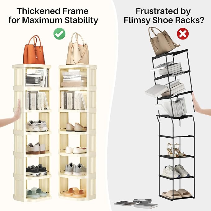 Kitstorack 10 Tiers Stackable Shoe Rack - Image 4