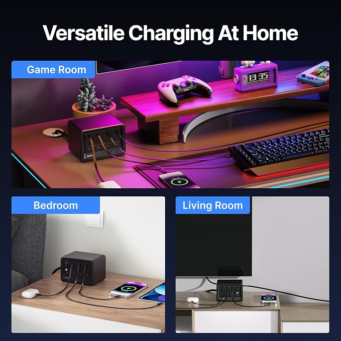 Gitryin 12-in-1 Desktop Charging Station - Image 8