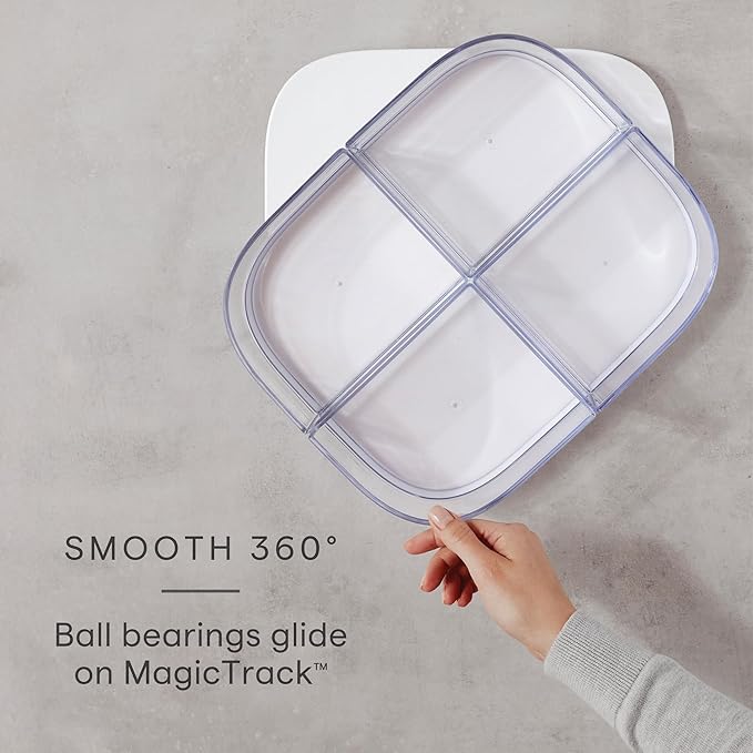 YouCopia MagicTrack Rectangle Lazy Susan Turntable - Image 2