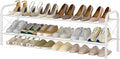 Hoctieon 2 Tier Shoe Rack for Closet, Durable Mesh Style Shoe Rack, Entryway by Hoctieon