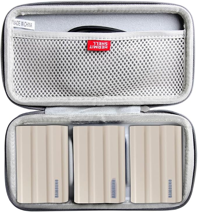 Hermitshell Hard Travel Case for Samsung T7 Shield 2TB / 1TB / 4TB, Portable SSD by Hermitshell