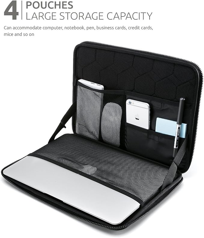 360° Protective Laptop Sleeve for 13-inch MacBook Air M2/A2681 M1/A2337 - Image 6
