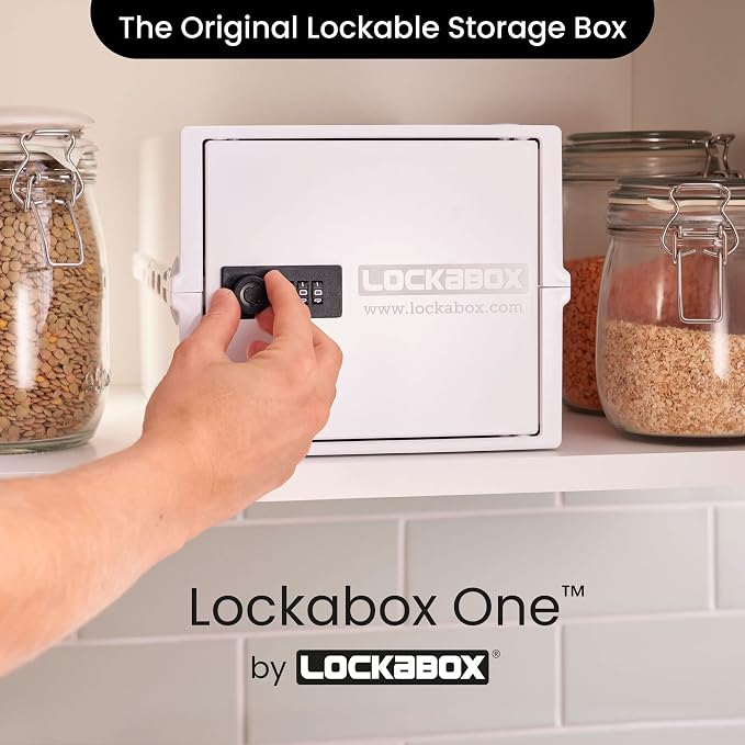 Lockabox One™ | Premium Lock Box | Medium Combination Lock Box - Image 2