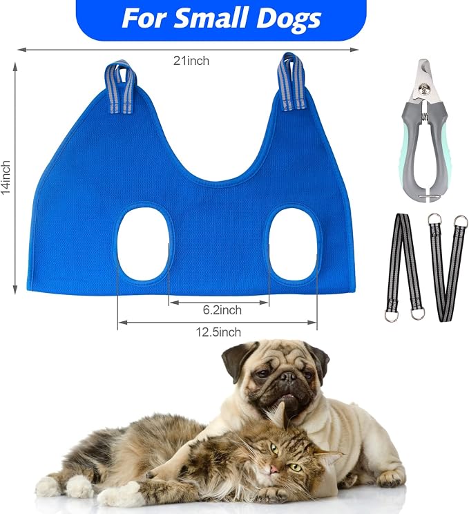 Pet Grooming Hammock for Small Dogs & Cats - Image 3