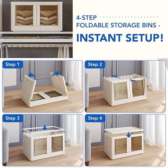 FLEXIMOUNTS 150 QT Stackable Storage Bins - Image 7