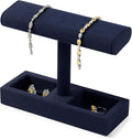 Oirlv Microfiber T-Bar Watch Display Stand Jewelry Display Props Jewelry by Oirlv