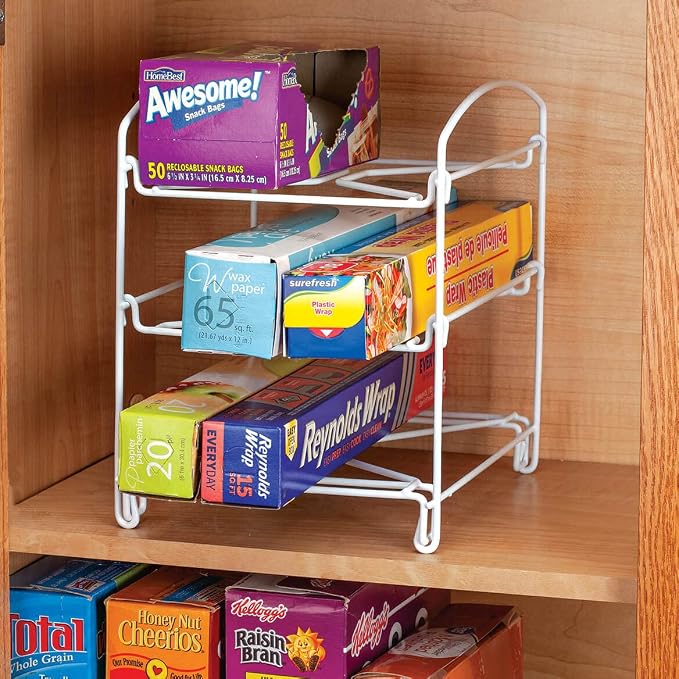 Fox Valley Traders Kitchen Wrap and Bag Organizer by Chef's Pride - Image 3