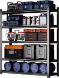 Dyoung 47.2" W Garage Storage Shelves Adjustable 5 Tier Metal Shelves Heavy by Dyoung