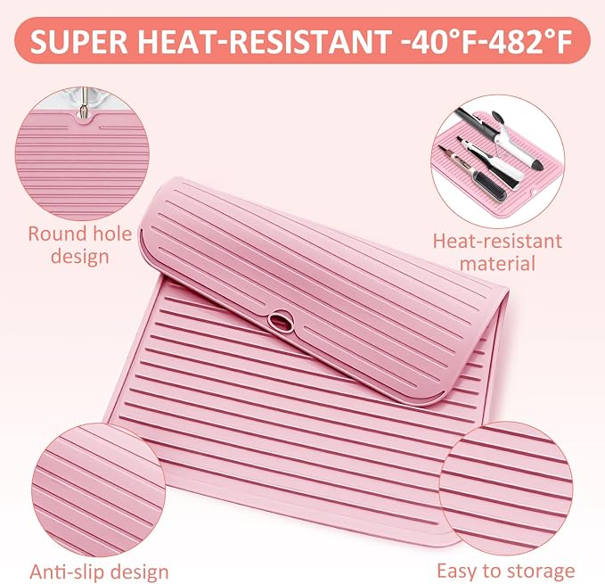 Quccefods Large Heat Resistant Silicone Mat - Image 5