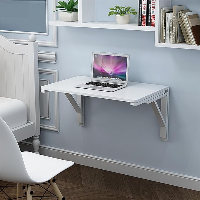 MM MELISEN Wall Mounted Folding Table, Space-Saving Design - Image 2