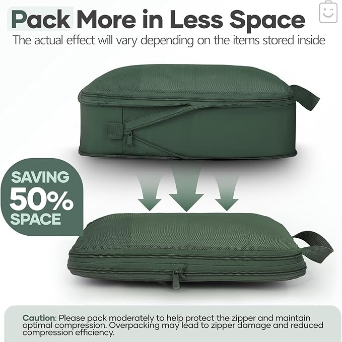 Veken 11 Set Compression Packing Cubes - Image 6