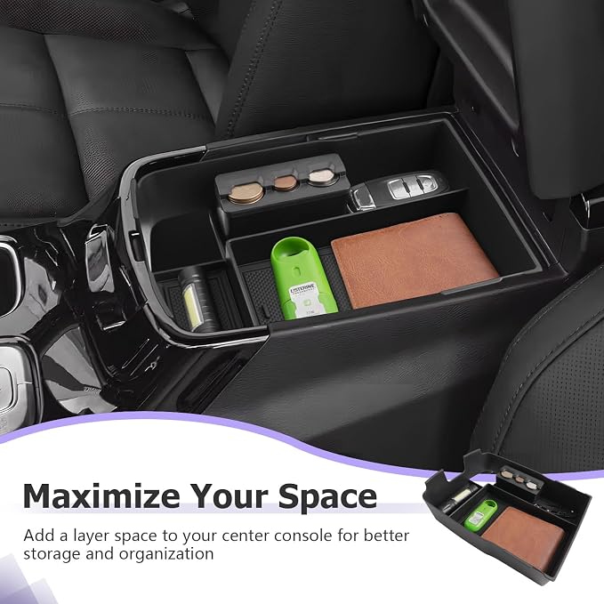 LUWU 2025 Telluride Center Console Organizer - Image 3