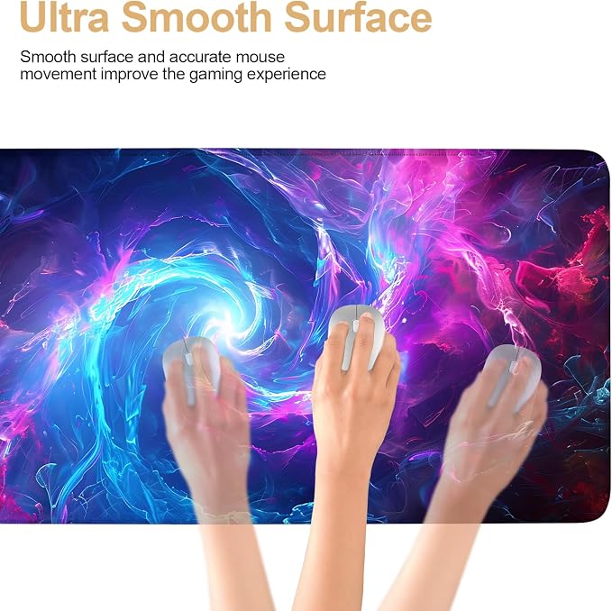 Large Mouse Pad, Cosmic Swirl Desk Mat, Extended Gaming Mouse Pad - Image 7