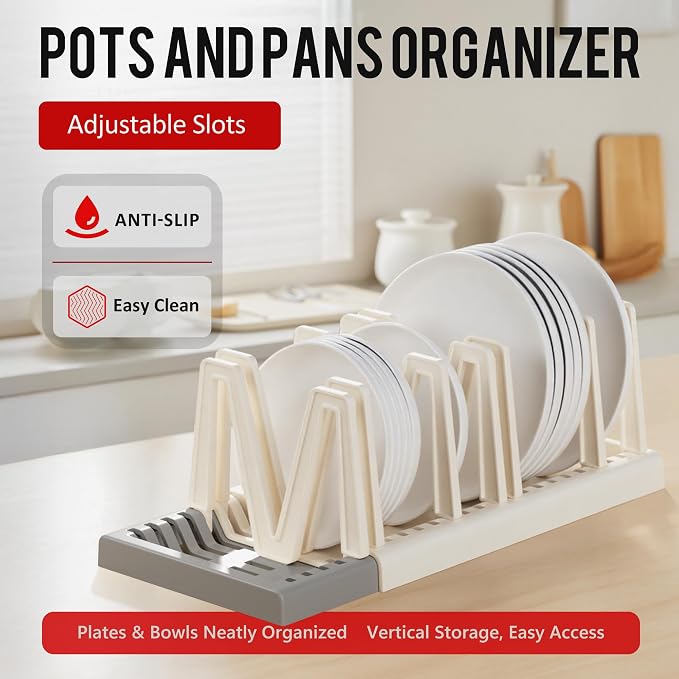 Li&Zhao Pots and Pans Organizer under Cabinet - Image 3