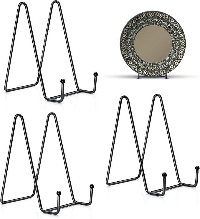 Kruodop 3 Pack 6 Inch Plate Stands - Image 8