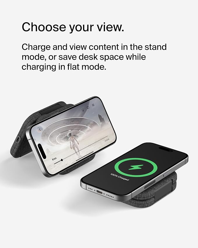 Belkin 2-in-1 Magnetic Charging Travel Pad 15W - Image 6