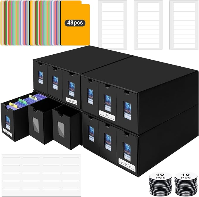 7200+ Card Storage Box, 1300+ Toploader Storage Box - Image 9