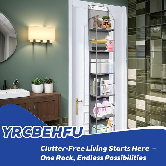 6-Tier Over The Door Hanging Organizer - Image 3