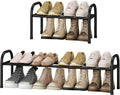 STO STO Expandable Shoe Organizer, 1-Tier Metal Shoe Rack by STOSTO