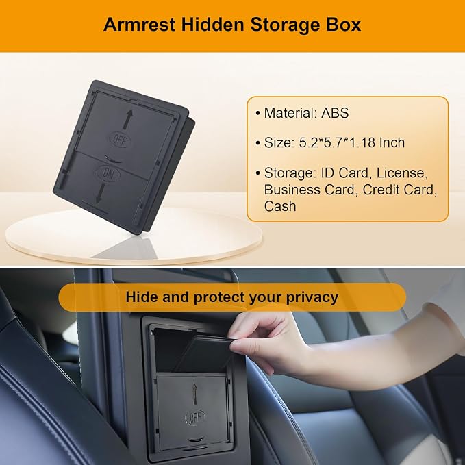 Center Console Organizer Tray 5PCS - Image 5