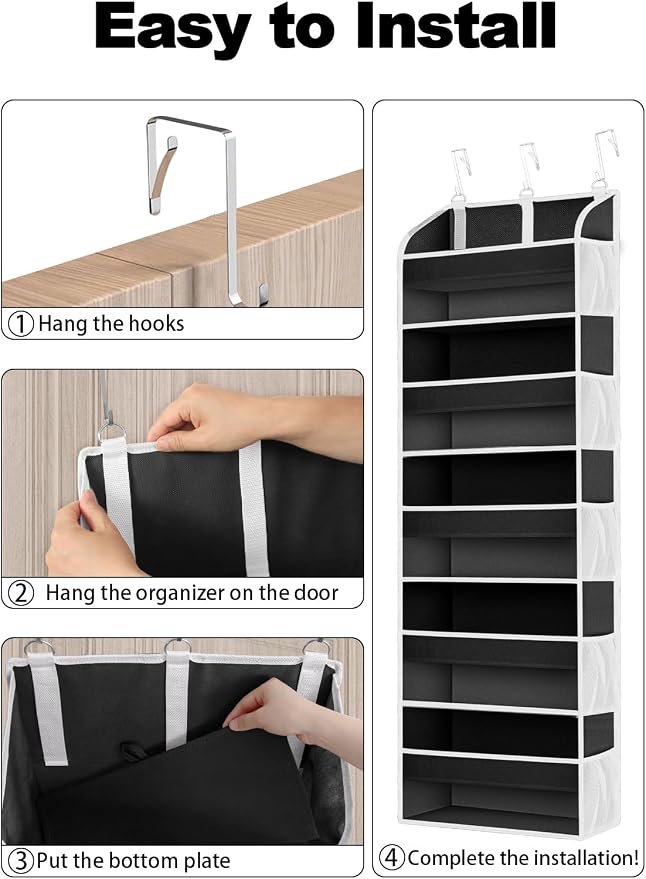 1 Pack Over The Door Storage Organizer - Image 6