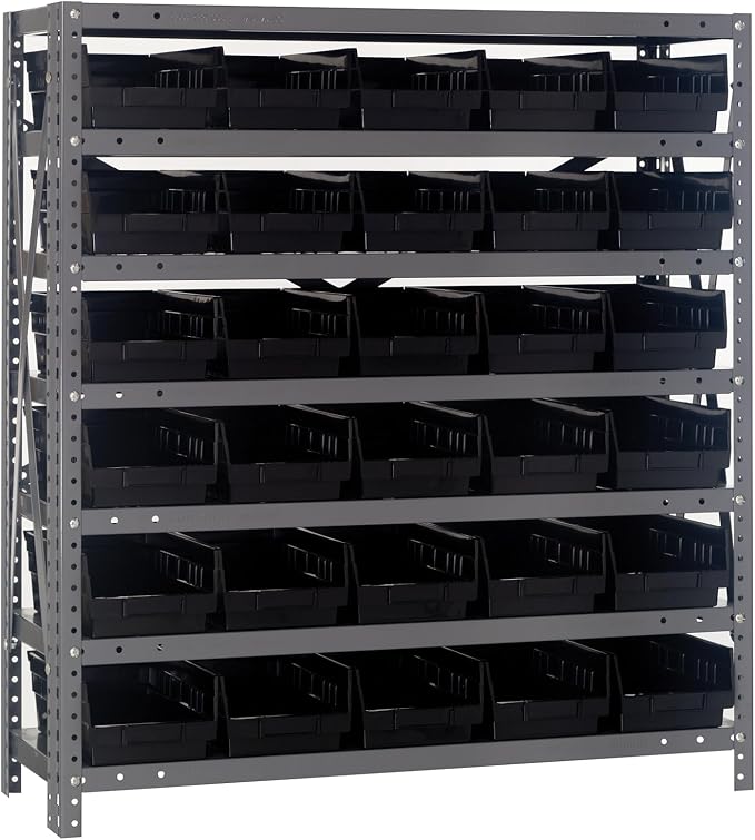 Quantum Storage Systems 1239-102BK Steel Shelving Unit by QuantumStorageSystems