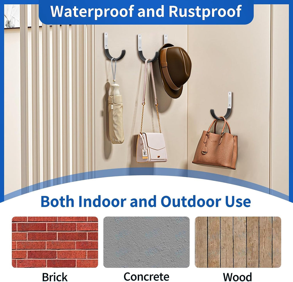 GeeWatom Heavy Duty Steel Garage Hooks,Garage Storage Utility