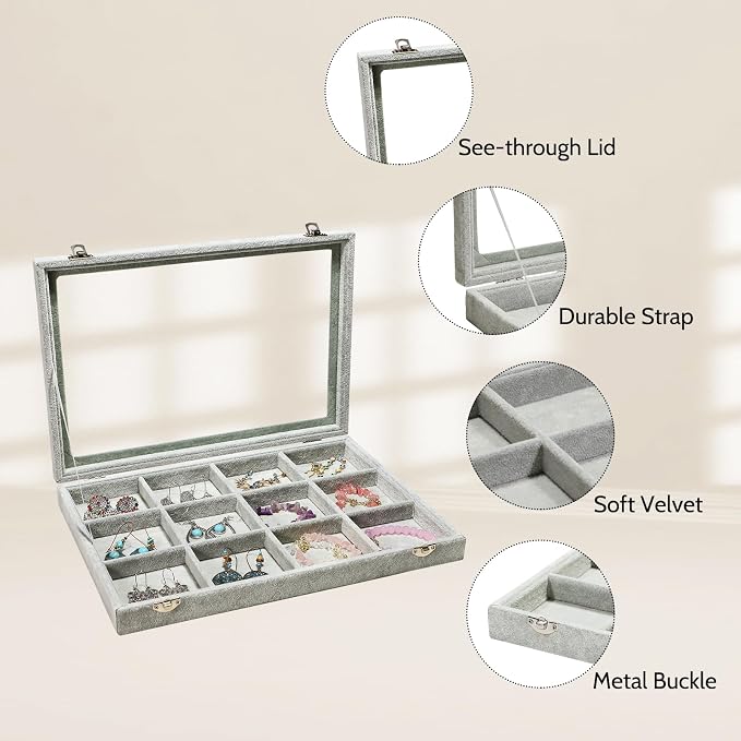 Stratalife Jewelry Holder Organizer Jewelry Organizer Box Bracelet Storage - Image 5