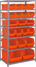 Quantum 2475-20-MIXRD Heavy Duty Modular Industrial Shelving Storage Rack Unit by QuantumStorageSystems
