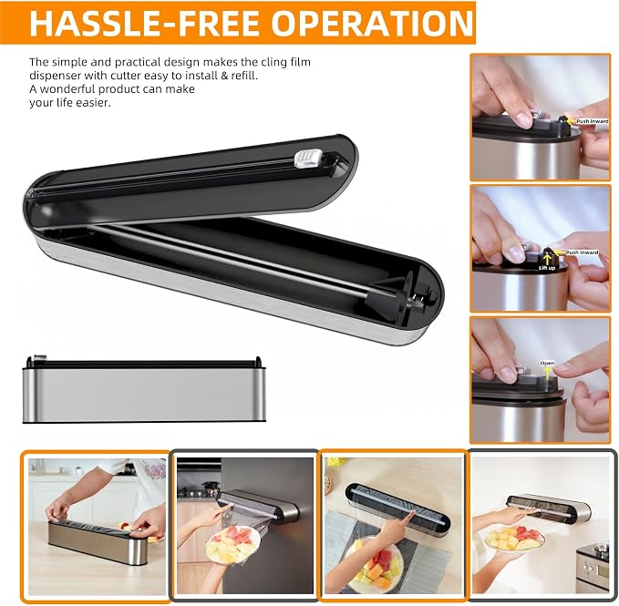 Aluminum Foil & Plastic Wrap Dispenser - Image 5