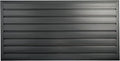 HANDIWALL PVC Slatwall Garage Wall Organizer, 4x2ft Heavy Duty Framed Slatwall by HandiSOLUTIONS