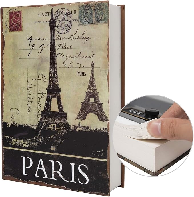 Real Paper Transfer Book Safe, Hollow by PACOLO