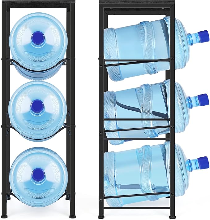 OYEAL Water Bottle Holder Organizer 5 Gallon Water Jug Stand - Image 8